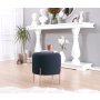 Atelier del Sofa Tabure Copper 50 Navy Blue - slika 3