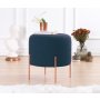 Atelier del Sofa Tabure Copper 50 Navy Blue - slika 1