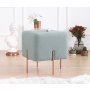 Atelier del Sofa Tabure Copper 54 Sea Green - slika 1