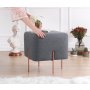 Atelier del Sofa Tabure Copper 59 Dark Grey - slika 2