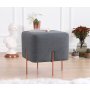 Atelier del Sofa Tabure Copper 59 Dark Grey - slika 4