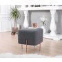 Atelier del Sofa Tabure Copper 59 Dark Grey - slika 1