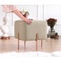 Atelier del Sofa Tabure Copper 60 Coffee - slika 4