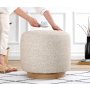 Atelier del Sofa Tabure Cheriton Puf Beige - slika 2