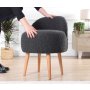 Atelier del Sofa Tabure Rufmee Dark Grey - slika 3