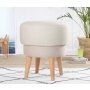 Atelier del Sofa Tabure Giovas Cream - slika 1