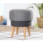 Atelier del Sofa Tabure Giovas Grey - slika 1