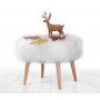 Atelier del Sofa Tabure Deer White - slika 1