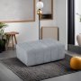 Atelier del Sofa Tabure Beyza Grey - slika 1