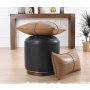 Atelier del Sofa Tabure Milotte Anthracite - slika 5