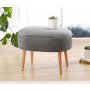 Atelier del Sofa Tabure Moile Grey - slika 2