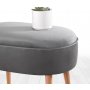 Atelier del Sofa Tabure Moile Grey - slika 4
