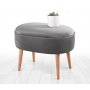 Atelier del Sofa Tabure Moile Grey - slika 1