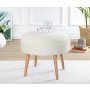 Atelier del Sofa Tabure Romley Cream - slika 1