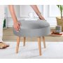 Atelier del Sofa Tabure Romley Grey - slika 2