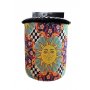 HANAH HOME Tabure Jungle Scar Pouffe Yellow - slika 1