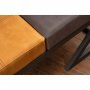 Atelier del Sofa Tabure Brda Anthracite Mustard - slika 3