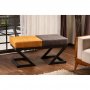 Atelier del Sofa Tabure Brda Anthracite Mustard - slika 1
