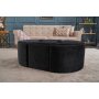 Atelier del Sofa Tabure Alya Puf Black - slika 2