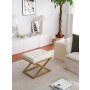 Atelier del Sofa Tabure Altin Capraz Cream - slika 1