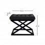 Atelier del Sofa Tabure Capraz Black v2 - slika 2