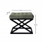 Atelier del Sofa Tabure Capraz Black Green - slika 2