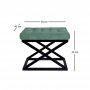 Atelier del Sofa Tabure Capraz Black Green v2 - slika 2