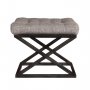 Atelier del Sofa Tabure Capraz Black Grey - slika 1