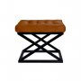 Atelier del Sofa Tabure Capraz Black TerraCota - slika 1