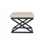 Atelier del Sofa Tabure Capraz Black White v2 - slika 1
