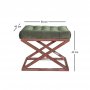 Atelier del Sofa Tabure Capraz Copper Green - slika 2