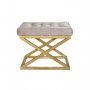 Atelier del Sofa Tabure Capraz Gold Cream - slika 1