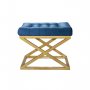 Atelier del Sofa Tabure Capraz Gold Blue - slika 1