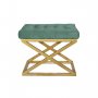 Atelier del Sofa Tabure Capraz Gold Green v2 - slika 1