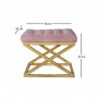 Atelier del Sofa Tabure Capraz Golden Pink - slika 2