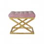 Atelier del Sofa Tabure Capraz Golden Pink - slika 1