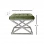 Atelier del Sofa Tabure Capraz Silver Fuchsia v2 - slika 2