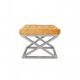 Atelier del Sofa Tabure Capraz Silver Orange - slika 1