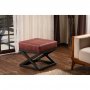 Atelier del Sofa Tabure Krupa Claret Red - slika 1