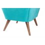 Atelier del Sofa Tabure Lake View Turquoise - slika 5