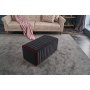 Atelier del Sofa Tabure Mabel Puf Black - slika 1