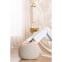 Atelier del Sofa Tabure Knit Mink - slika 1