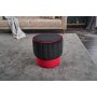 Atelier del Sofa Tabure Rose Puf Black - slika 1