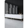 HANAH HOME Set za dnevnu sobu Lord White Gold - slika 2