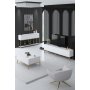HANAH HOME Set za dnevnu sobu Lord White Gold - slika 1