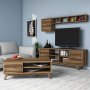 HANAH HOME Set za dnevnu sobu Ayla Walnut - slika 1