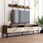 HANAH HOME Set za dnevnu sobu Istanbul Walnut White Marble - slika 2