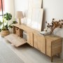HANAH HOME TV polica New Line Sapphire Oak v2 - slika 4