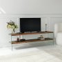 HANAH HOME TV polica Aqua TV Chesnut - slika 1