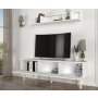 HANAH HOME TV polica Scarlett White - slika 3